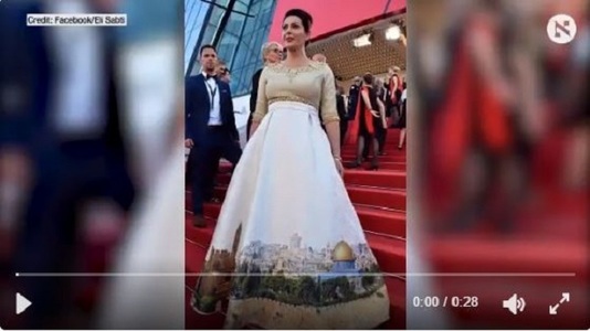 Cannes 2017 - Rochia purtată pe Croazetă de ministrul Culturii din Israel generează controverse şi ironii pe internet