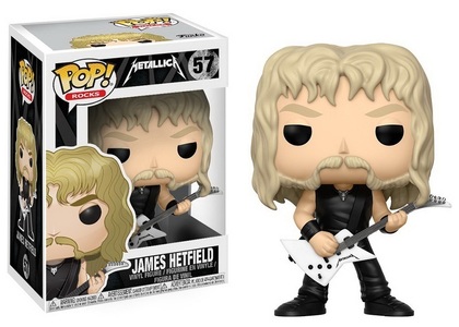 Figuri în miniatură din vinil cu Hetfield, Ulrich, Hammett şi Trujillo de la Metallica, lansate de un producător de jucării în august
