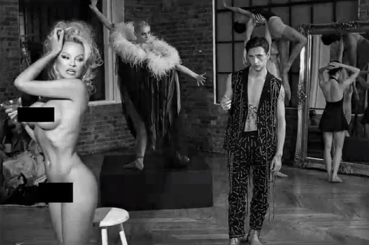 Pamela Anderson şi Sergei Polunin (Foto: Captură YouTube)