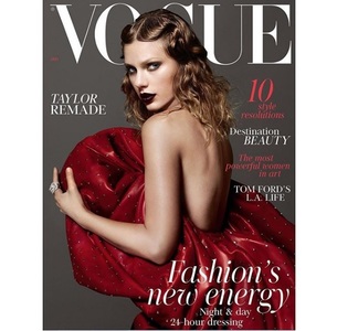 Taylor Swift a apărut pe coperta revistei British Vogue, înlocuind cu o poezie interviul pe care ar fi trebuit să îl acorde