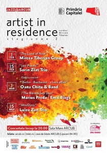 Sorin Zlat, Luiza Zan, Mircea Tiberian, John Betsch, în programul ARCUB -  Artist în Residence