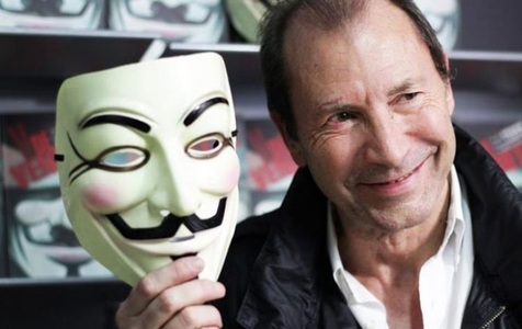Creatorul seriei de benzi desenate „V for Vendetta”, invitat la East European Comic Con de la Bucureşti
