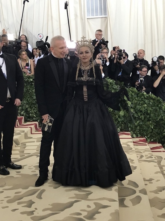 Madonna. Gala Met 2018 (Foto: Twitter)