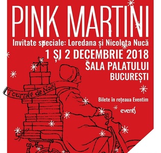 Pink Martini concertează la Bucureşti pe 1 şi 2 decembrie. Nicoleta Nucă şi Loredana, invitate speciale