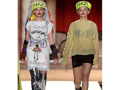 London Fashion Week - Activismul şi nuanţa bej, în trend. Rose McGowan şi Gigi Hadid, staruri pe podium