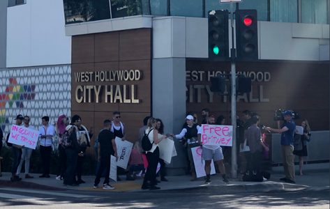 Protest la Los Angeles pentru externarea lui Britney Spears din centrul de tratament psihiatric