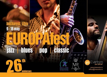 EUROPAfest, la Bucureşti şi Sibiu – Peste 300 de muzicieni din 31 de ţări, concerte, ateliere şi concursuri