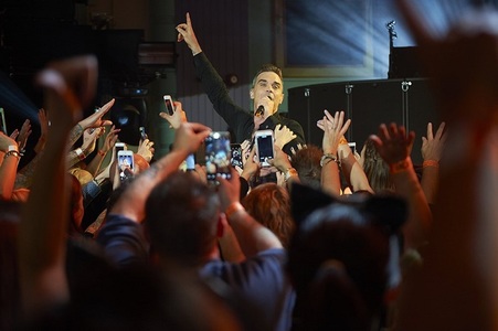 Concertul lui Robbie Williams în cadrul Festivalului Untold, pe data de 4 august