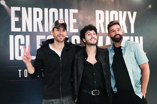 Enrique Iglesias, Sebastián Yatra şi Ricky Martin