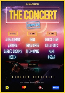 Antonia, Carla's Dream şi Inna vor susţine un concert drive-in la Romexpo, pe 19, 20 şi 21 iunie 