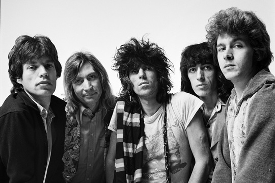 The Rolling Stones 1973 (Foto: Aubrey Powell)