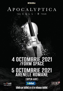 Formaţia finlandeză Apocalyptica va susţine anul acesta două concerte în România, pe 4 şi 5 octombrie