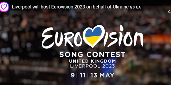 Oraşul Liverpool va găzdui ediţia 2023 a concursului Eurovision