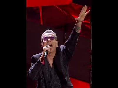 Sanremo 2023 - Depeche Mode, şoc electronic la Teatrul Ariston - VIDEO