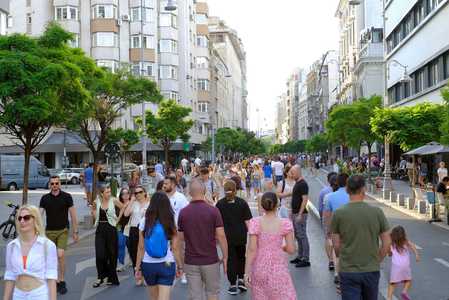Străzi deschise – Bucureşti, promenadă urbană: Weekend muzical pe Calea Victoriei