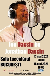 Jonathan Dassin, fiul celebrului Joe Dassin, în concert pentru prima oară la Bucureşti: "Ştiu că multor români le plac cântecele tatălui meu"