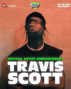 Rapperul Travis Scott va cânta în premieră în România, la festivalul Beach, Please! de la Costineşti