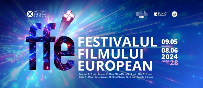 Festivalul Filmului European începe în 9 mai la Bucureşti şi se încheie în 8 iunie la Chişinău. Programul cuprinde 40 de filme de lungmetraj 