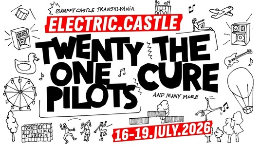 The Cure şi Twenty One Pilots sunt capete de afiş la Electric Castle 2026