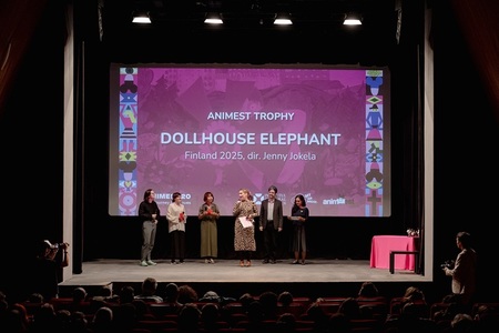 „Dollhouse Elephant”, producţia finlandeză regizată de Jenny Jokela, a cucerit Trofeul Animest la cea de-a 20-a ediţie a festivalului
