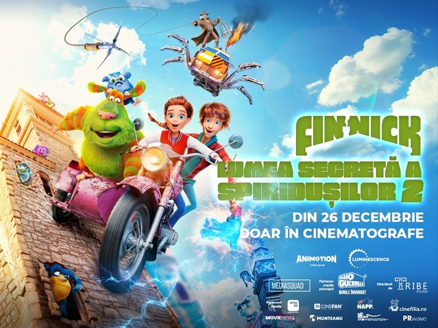Animația „Finnick 2” mizează pe vacanța de iarnă pentru a atrage familiile la cinema