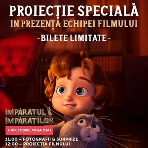 Animaţia „Împăratul Împăraţilor”, inspirat dintr-o poveste de Dickens, în premieră la Bucureşti din 6 decembrie