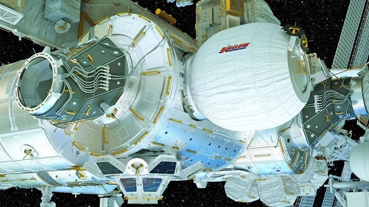 NASA a eşuat în tentativa de creştere a spaţiului disponibil la bordul ISS cu ajutorul unui modul gonflabil