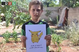 Copii din Siria îndeamnă lumea, prin intermediul unor fotografii cu Pokémon, să îi caute şi să îi salveze