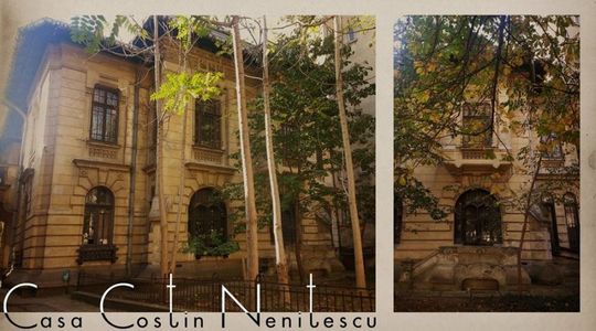 Imobilul cuprins de incendiu în centrul Capitalei a aparţinut savantului Costin Neniţescu şi este monument istoric - GALERIE FOTO