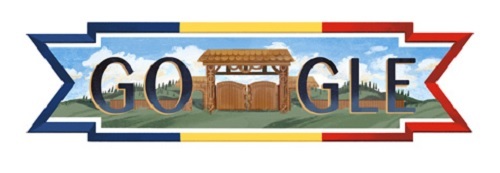Google şi-a modificat logoul pentru a marca Ziua Naţională a României