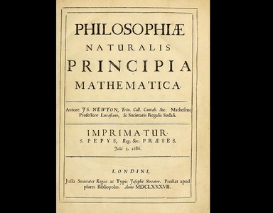 O primă ediţie a volumului ”Principia”, de Isaac Newton, estimată la 1,5 milion de dolari, va fi scoasă la licitaţie