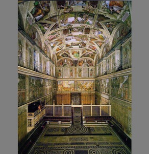 Capela Sixtină, fotografiată cu o precizie ieşită din comun, în cadrul unui proiect cultural inedit