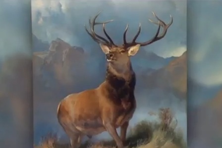 ”Monarch of the Glen”, unul dintre cele mai cunoscute tablouri din Scoţia, achiziţionat pentru stat cu 4 milioane de lire sterline printr-o campanie de strângere de fonduri