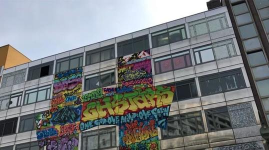 O galerie din Berlin, dedicată curentului street art, concepută pentru a fi distrusă după două luni