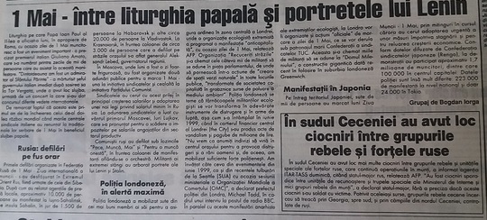 1 Mai 2000 - România Liberă (Foto: Aura Marinescu)