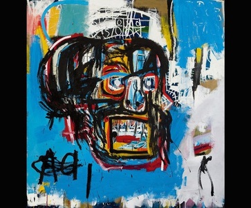 Un tablou de Jean-Michel Basquiat, vândut cu preţul record de 110,5 milioane de dolari