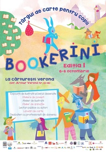 Târgul de carte pentru copii BOOKerini va avea loc între 6 şi 8 octombrie la Cărtureşti Verona