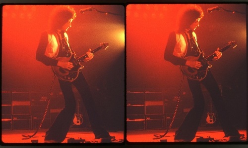 Brian May a lansat albumul de fotografii „Queen in 3D”