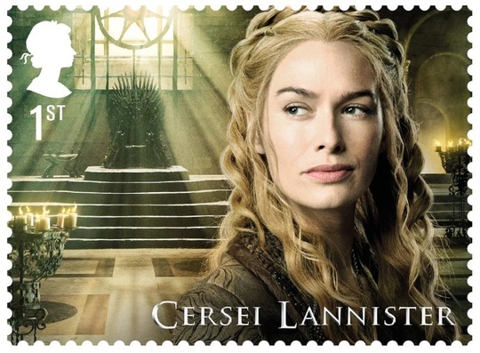 Cersei Lannister (Foto: Royal Mail)