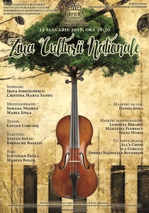 Opera Naţională Bucureşti prezintă un concert extraordinar de Ziua Culturii Naţionale 