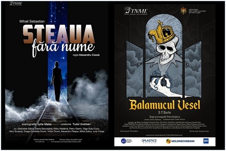 Teatrul Naţional „Mihai Eminescu" din Chişinău va juca două spectacole pe scena TNB