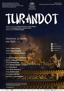 Soprana Dragana Radakovic şi tenorul Kamen Chanev, invitaţi în spectacolul "Turandot" de la Opera Naţională Bucureşti