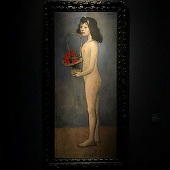 Tabloul lui Pablo Picasso "La fillette à la corbeille fleurie", adjudecat la 115 milioane de dolari la licitaţia Christie's New York