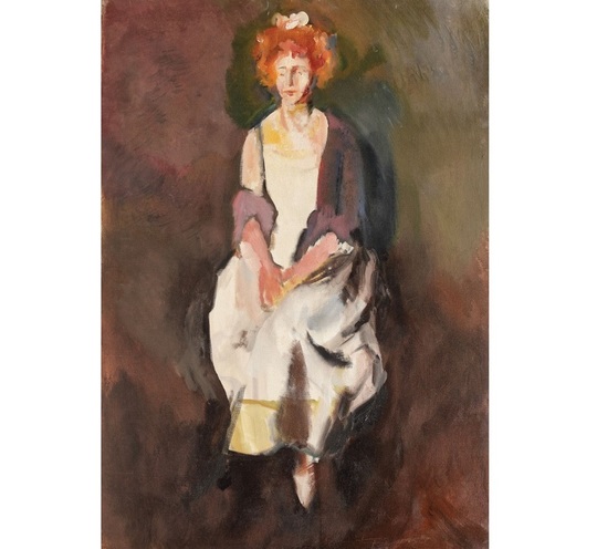 „Portret de femeie”, de Corneliu Baba