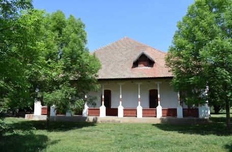 Conacul neoromânesc de la Nana, în mijlocul Bărăganului, estimat de Artmark Historical Estate la 250.000 de euro - FOTO