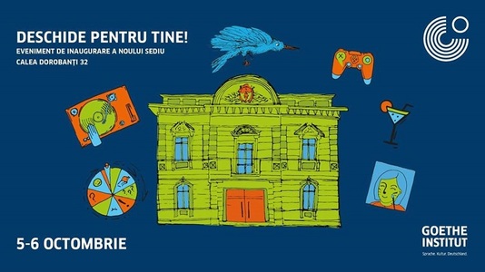 Institutul Goethe s-a mutat pe Calea Dorobanţi 32 şi se deschide cu un festival dedicat jocului 