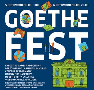 Goethe-Fest, la început de octombrie, pentru noul sediu al institutului din Bucureşti