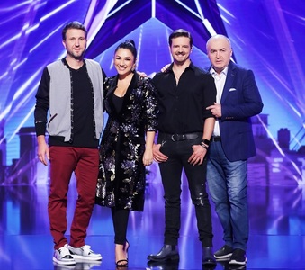 „Românii au talent”, urmărită vineri de peste 3 milioane de telespectatori