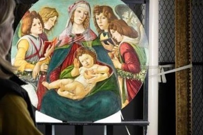 Un "fals" Botticelli ascundea de fapt o versiune a operei "Madona cu rodie" expusă la Galeria Uffizi
