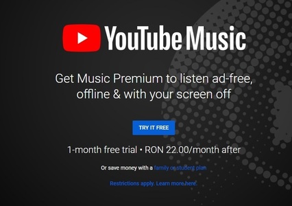 Studenţii din România vor avea acces la abonamente YouTube Music Premium şi YouTube Premium cu preţ redus 